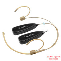 Micro hạt gạo, mic không dây Kimafun KM-G120 (Hàng chính hãng)