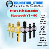 Micro Hát Karaoke Bluetooth YS-90. [ Lỗi 1 đổi 1 trong 30 ngày ]