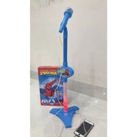 Micro hát karaoke cho bé, tích hợp loa, kết nối với điện thoại