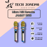 MICRO Hát Karaoke JAMMY B518 plus+ Chính Hãng 100% ( MIC Dùng Cho Mọi Loa Kéo-Loa Hát Karaoke) Bảo Hành 6 Tháng