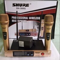 Micro hát karaoke không dây sh300g hàng loại 1 , dùng nguồn DC 12V-1000mA