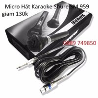 Micro Hát Karaoke shu re SM 959