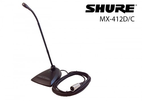 Micro hội thảo Shure MX412D/ C