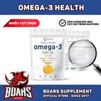 MICRO INGREDIENTS TRIPLE STRENGTH OMEGA 3 FISH OIL - DẦU CÁ BẢO VỆ NÃO BỘ, NÂNG CAO TRÍ NHỚ, TRÁNH LÃO HÓA