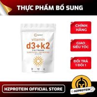 MICRO INGREDIENTS VITAMIN D3 5000IU K2 MK7 100MCG, D3 K2 HỖ TRỢ SỨC KHỎE, HỆ MIỄN DỊCH, XƯƠNG KHỚP