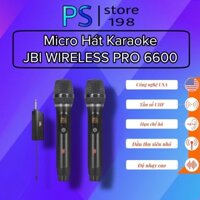 Micro JBL WIRELESS PRO 6600 - Micro Cao Cấp Giá Rẻ, Hút Âm Tốt, Nâng Giọng, Hát Nhẹ Nhàng, Sản Phẩm Đáng Mua Nhất 2023.