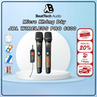 Micro JBL WIRELESS PRO 6600 - Micro Cao Cấp Giá Rẻ, Hút Âm Tốt, Nâng Giọng, Hát Nhẹ Nhàng, Sản Phẩm Đáng Mua Nhất 2023.