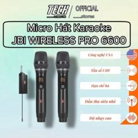 Micro JBL WIRELESS PRO 6600 - Micro Cao Cấp Giá Rẻ, Hút Âm Tốt, Nâng Giọng, Hát Nhẹ Nhàng, Sản Phẩm Đáng Mua Nhất 2023.