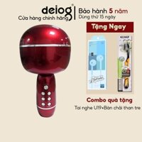 Micro karaoke bluetooth không dây YS 09 thu âm không dây giảng bài dung lượng pin lớn