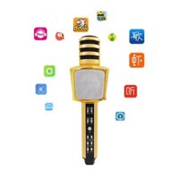 Micro Karaoke Bluetooth SD-17 Mic Hát Kèm Loa Âm Thanh Sống Động Âm Hay Tuyệt Đỉnh Chuẩn Bass Tốt