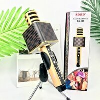 Micro karaoke bluetooth SD18 hát trên điện thoại tích hợp loa - Mic không dây