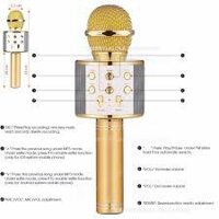 micro karaoke bluetooth WS - 858, nghe FM, kiêm sạc dự phòng, khe cắm thẻ nhớ-r34 2198