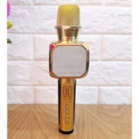 Micro Karaoke Bluetooth YS-92 Mic Hát Kèm Loa Cao Cấp Hỗ Trợ Ghi Âm Livestream - BH 6 Tháng - SD-10 Vàng