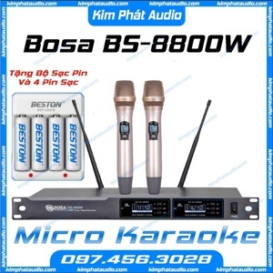 Micro karaoke Bosa BS-8800W