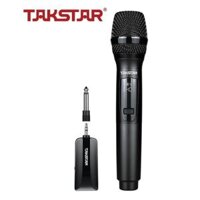 Micro Karaoke Cầm Tay Không Dây Takstar TS-K201 - Chống Hú Bắt Âm Tốt Âm Thanh Cực Hay - Ấm Mic Hát Rất Nhẹ Cho Ra Âm Thanh Chân Thực Dùng Cho Các Loại Đầu Karaoke Amly Loa Kéo Vang Cơ Tặng Phích Cắm Chuyển Đổi 6.3mm