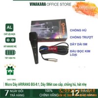 Micro Karaoke Có Dây Arirang BG - 9.1, bền bỉ, hát karaoke hay, chính hãng