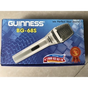 Micro karaoke có dây Guinness BG-68S