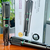 Micro karaoke có dây hàng Nhật bãi Tomahawk mẫu mới 2024 kèm dây 5m-Tiếng trong ấm, Chống Hú - BH 3 tháng