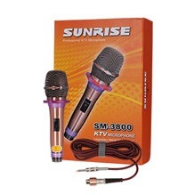 Micro karaoke có dây Sunrise SM-3800