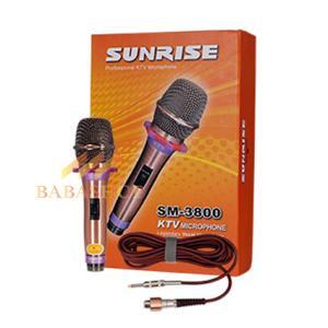 Micro karaoke có dây Sunrise SM-3800