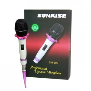 Micro karaoke có dây Sunrise SM-399
