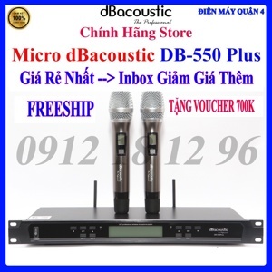 Micro karaoke dBacoustic DB-550 Plus