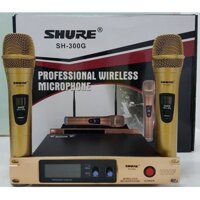 Micro Karaoke đôi không dây Shure SH-300G - 003437