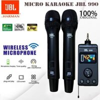 Micro Karaoke JB 990 Không Dây, Sài Trên Xe Ôtô, Loa Kéo, Amply, Dàn Karaoke Gia Đình, Loa Bluetooth Mini, Âm Thanh Hay