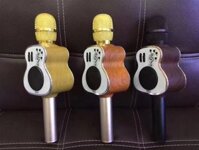 Micro karaoke kèm loa M9 hình cây đàn – cái