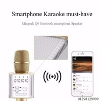 MICRO KARAOKE KÈM LOA Q9S SPECIAL ĐẶC BIỆT CAO CẤP