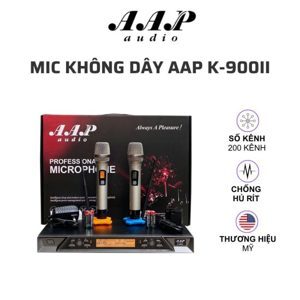 Micro karaoke không dây AAP K900 ii
