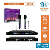 Micro karaoke không dây chống hú ORIS UR-18D tích hợp Bo xử lý công nghệ cao