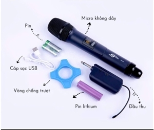 Micro karaoke không dây đa năng JSJ W14