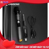 Micro Karaoke không dây Daile / Aige / Zansong V12 V-12 màn hình LCD dành cho Amly  loa kéo loa karaoke bluetooth JBZ SANSUI ZANSONG DAILE ISKY JBL