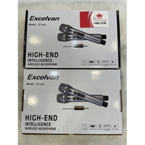 Micro karaoke không dây Excelvan Z1 Pro