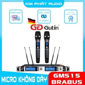 Micro karaoke không dây Gutin GMS-15