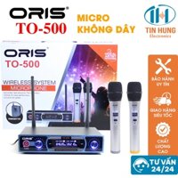 Micro karaoke không dây hộp sóng chính hãng ORIS TO-500 hát nhẹ, hút giọng, âm thanh trung thực - ORIS Professional