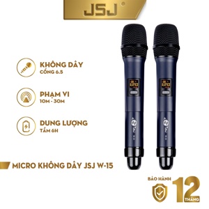 Micro Karaoke Không Dây JSJ W15