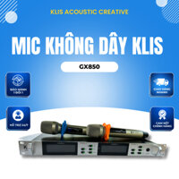 Micro Karaoke Không Dây KLIS ACOUSTIC CREATIVE Cao Cấp GX850 Chất Lượng Âm Thanh Tốt Trong Trẻo Ngăn Chặn Hú Rít