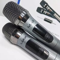 Micro Karaoke Không Dây Max 39 Hát Cực Hay, Chống Hú Tốt, Chuyên dùng cho âm ly, loa kéo, mixer