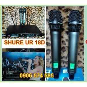 Micro karaoke không dây Shure UR18D