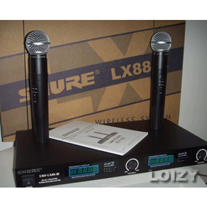 Micro karaoke không dây Shure LX88-III