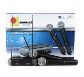Micro karaoke không dây Sunrise SM-242