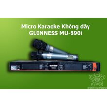 Micro không dây Guinness MU-890i