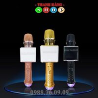 Micro Karaoke Kiêm Loa Bluetooth SD- 09L Đèn LED Cao Cấp Chính hãng