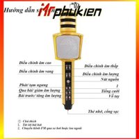 Micro karaoke, loa karaoke hát siêu hay nhiều chức năng như tắt lời ca sĩ, 2 loa hát lớn