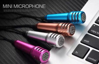 Micro Karaoke Mini Cho Điện Thoại, Máy Tính Bảng Kiêm Tai Nghe