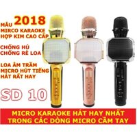 Micro Karaoke SD 10 Loa Bluetooth Hát Hay Hơn Micro Karaoke Q7 Q9 YS11 Chính Hãng