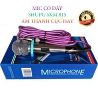 Micro Karaoke Shupu Sm 815 Chính Hãng Âm Thanh Cực Hay. Bảo hành 6 Tháng