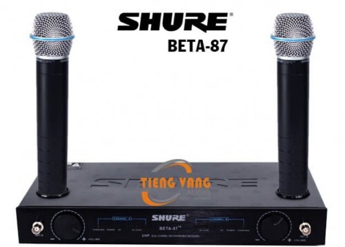 Micro karaoke Shure Beta 87